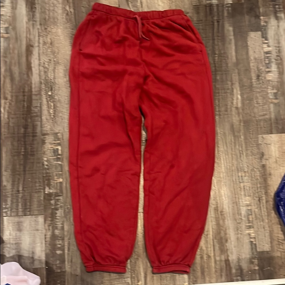 Old Navy Women's Red Sweat Pants